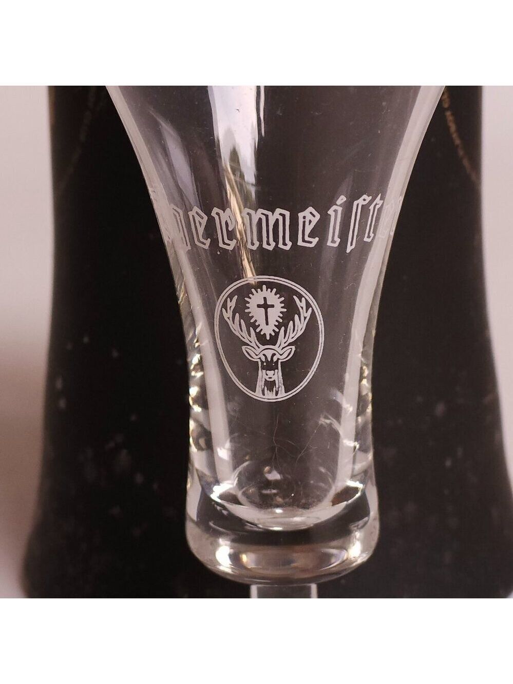 Attractive Jägermeister shot glass Crystal Etched